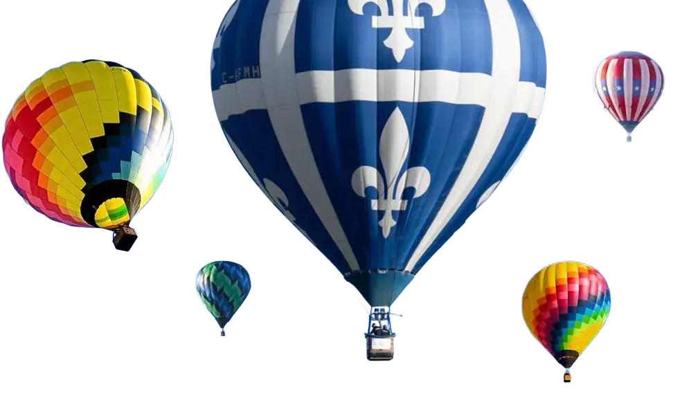 Montréal Montgolfière envolée