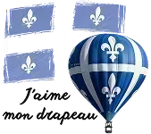 J'aime mon drapeau Logo